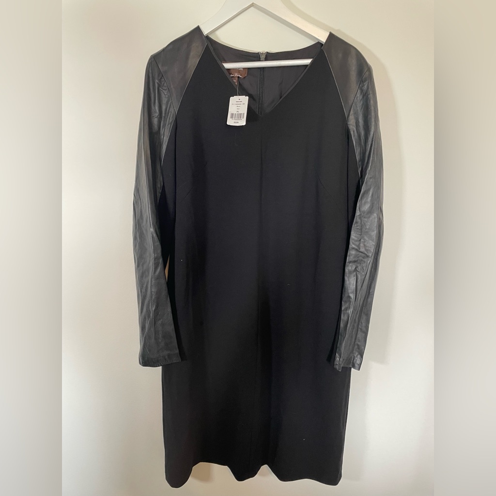 Danier Leather Dress - Lined - Size Xl - New With Tags